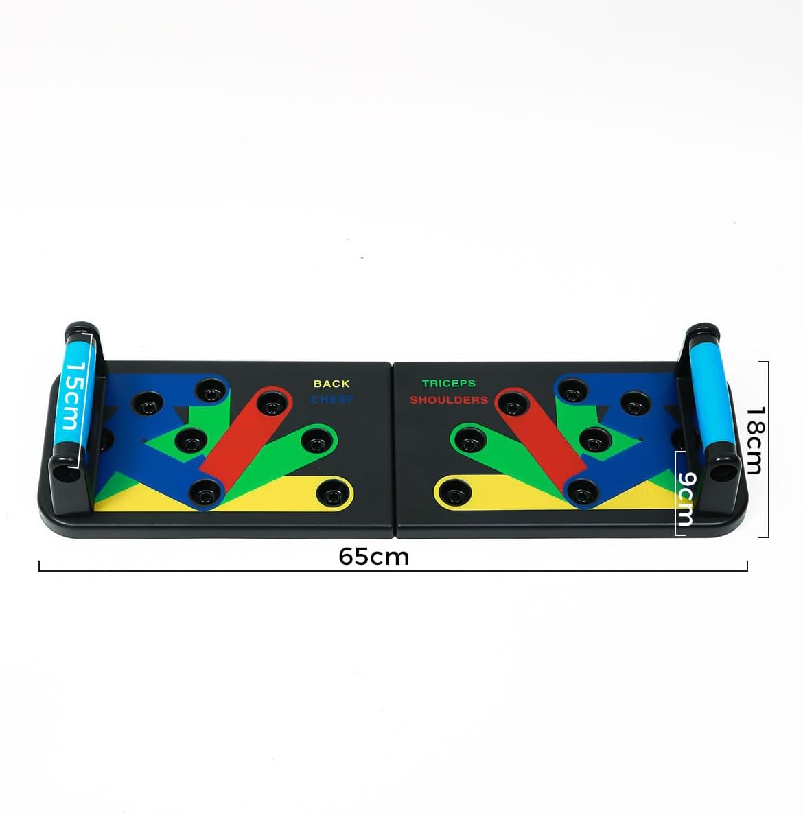 Tabla Push Up 9 en 1 con Código de Colores