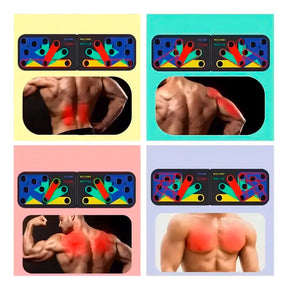 Tabla Push Up 9 en 1 con Código de Colores