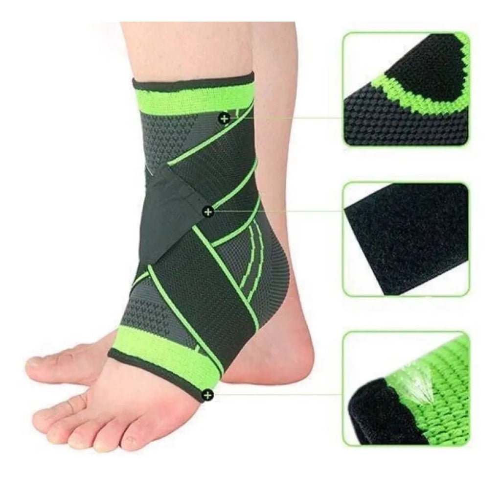 Tobillo Deportivo con Compresión Ajustable