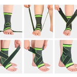 Tobillo Deportivo con Compresión Ajustable